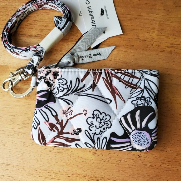 Vera Bradley Bags Vera Bradley Ultralight Zip Id Case Lanyard Sun
